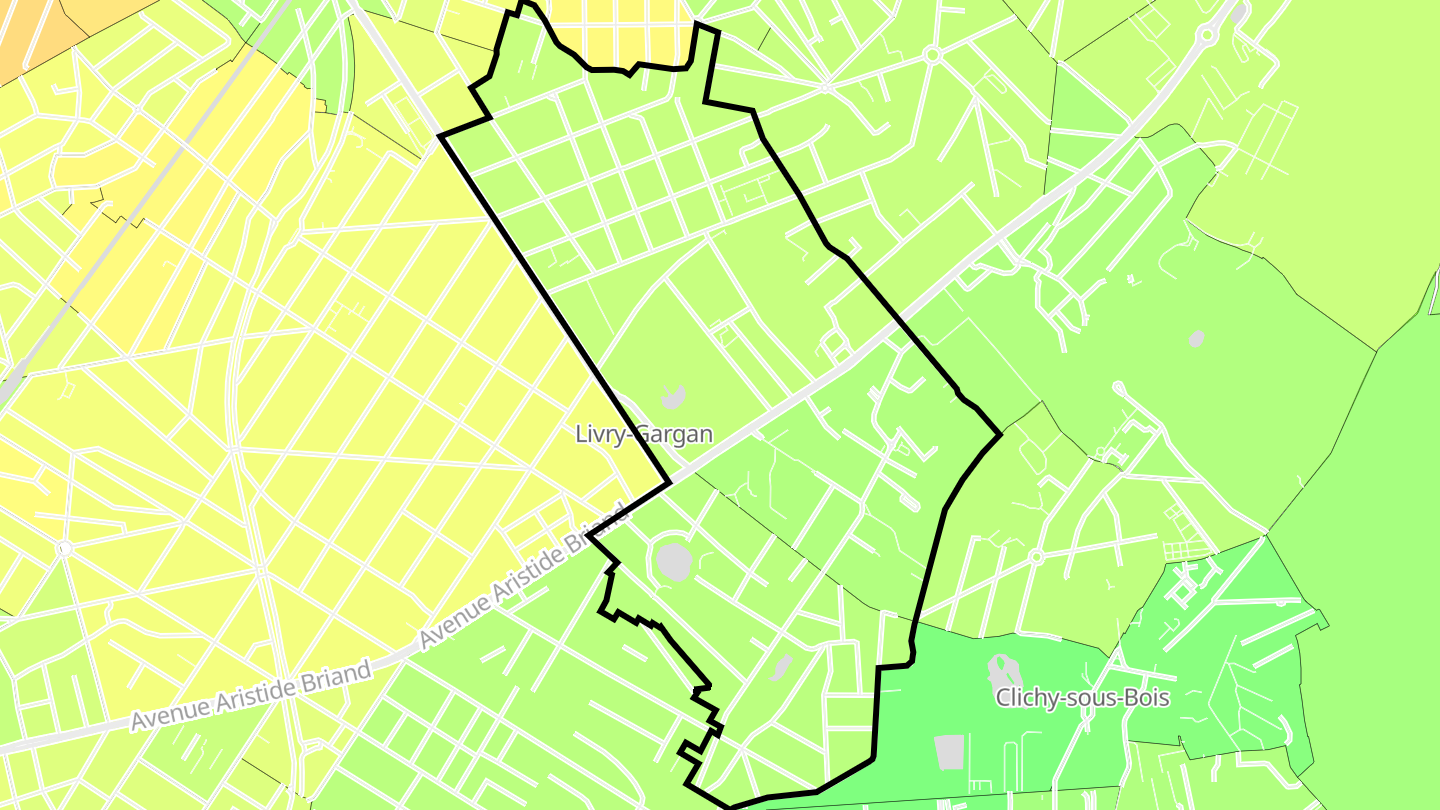 Carte des prix de l'immobilier Centre