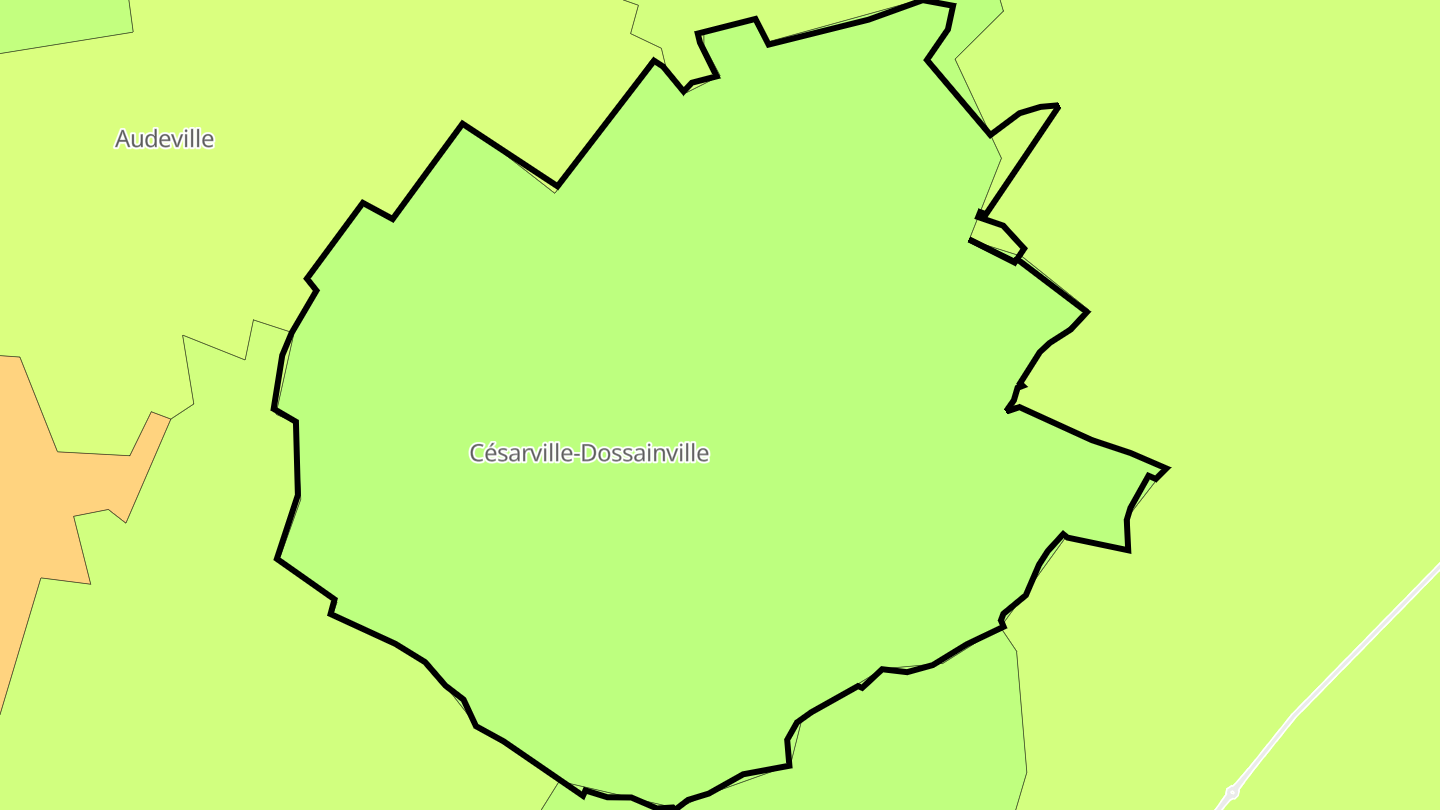 Carte des prix de l'immobilier Césarville-Dossainville