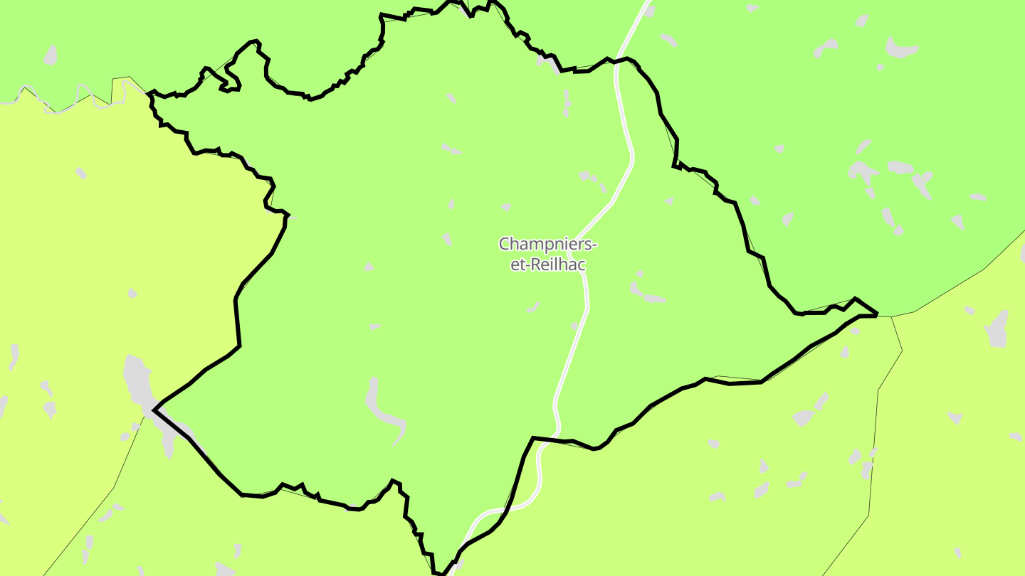 Carte des prix de l'immobilier Champniers-et-Reilhac
