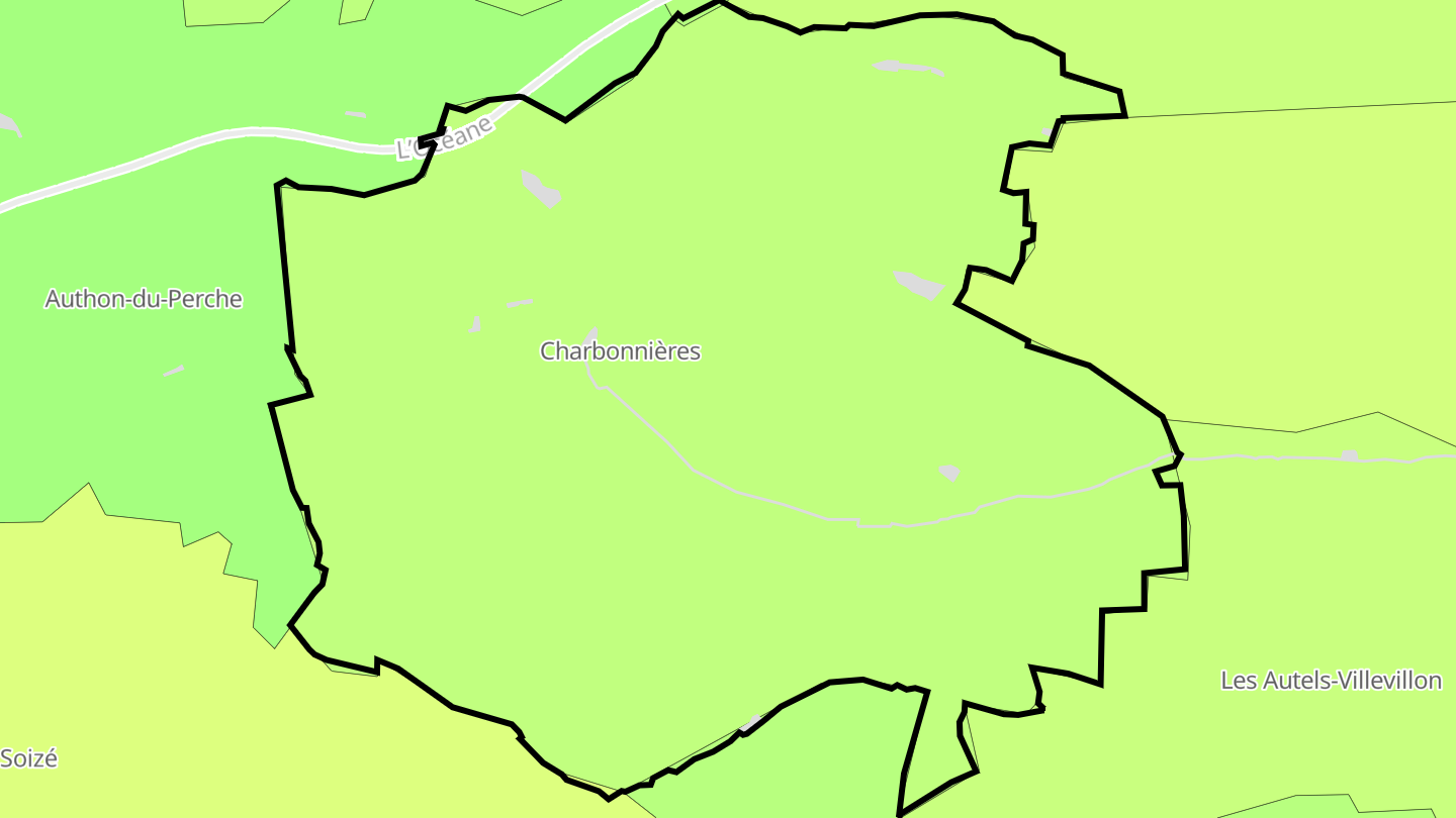 Carte des prix de l'immobilier Charbonnières