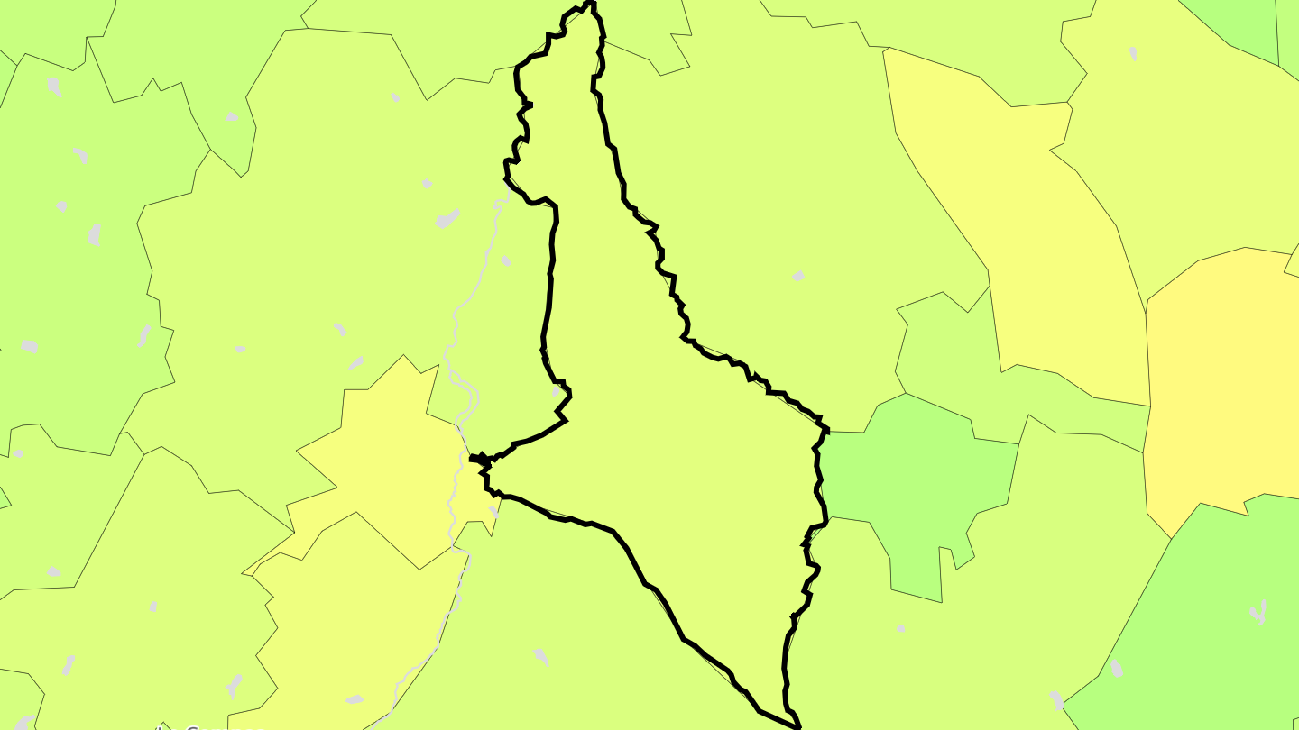 Carte des prix de l'immobilier Charron