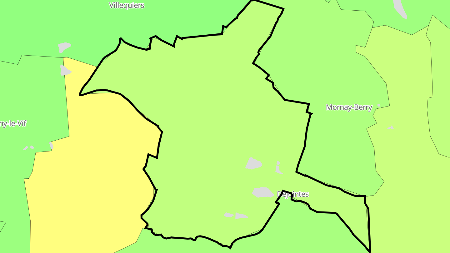 Carte des prix de l'immobilier Chassy