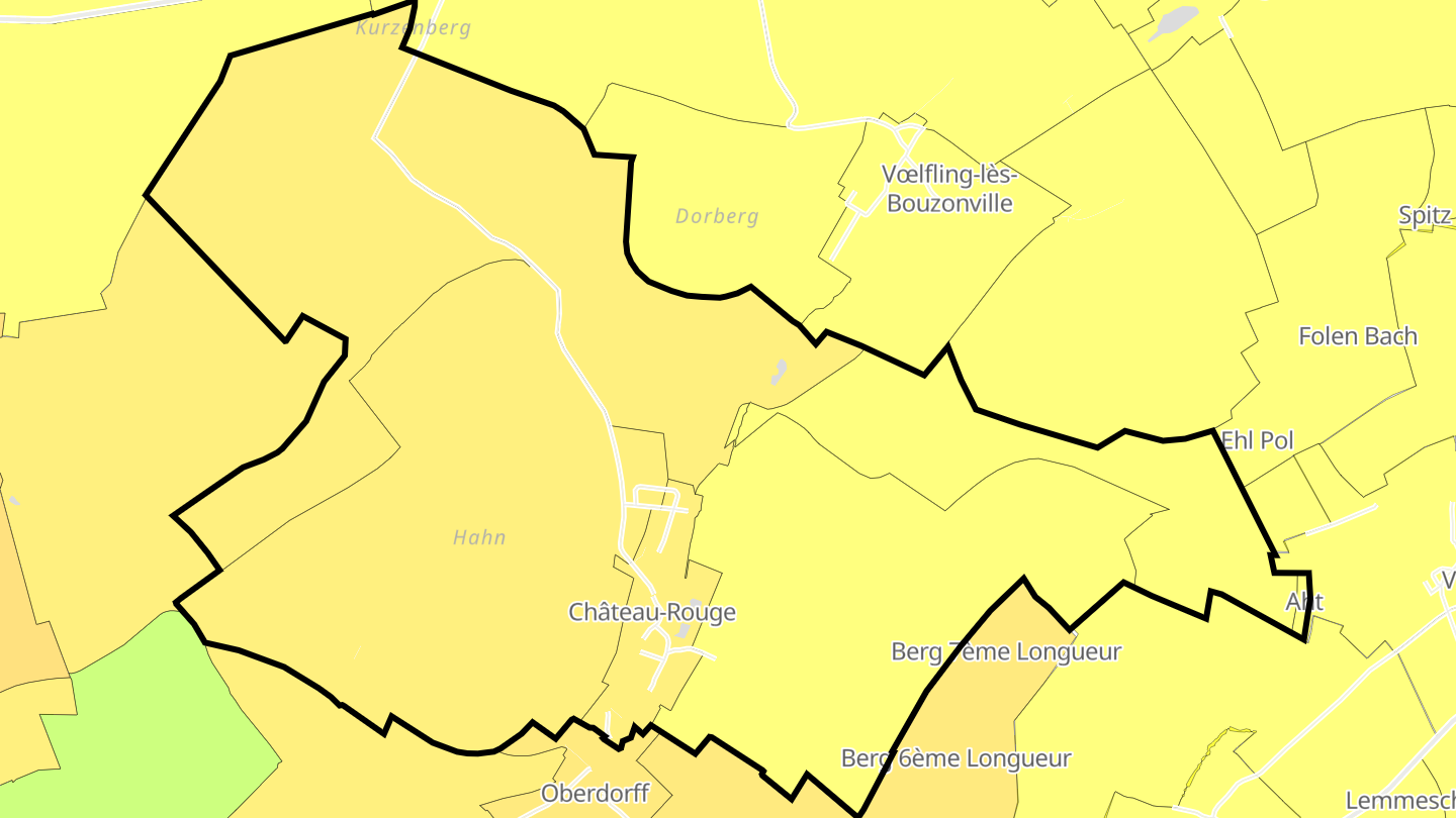 Carte des prix de l'immobilier Château-Rouge