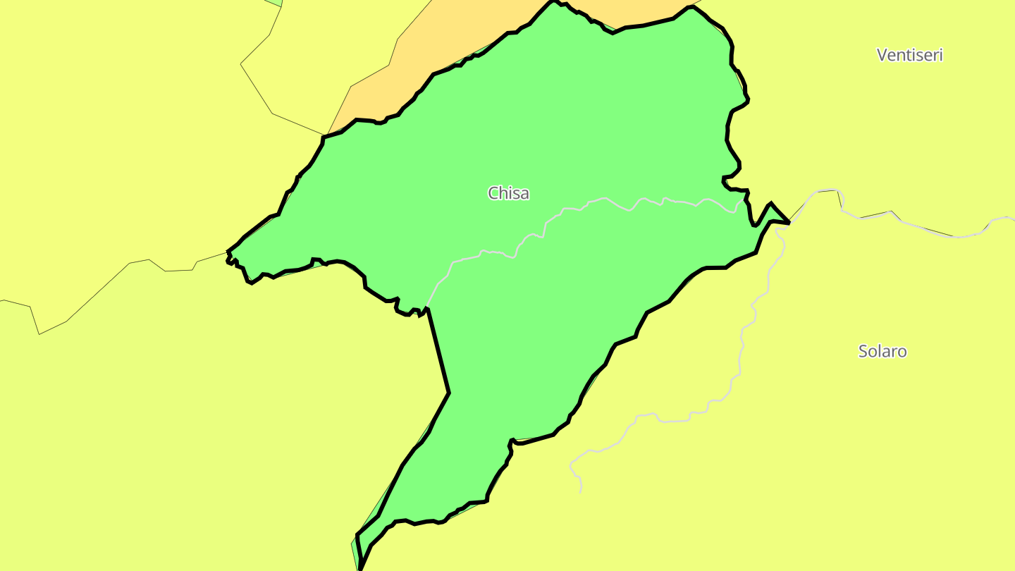Carte des prix de l'immobilier Chisa