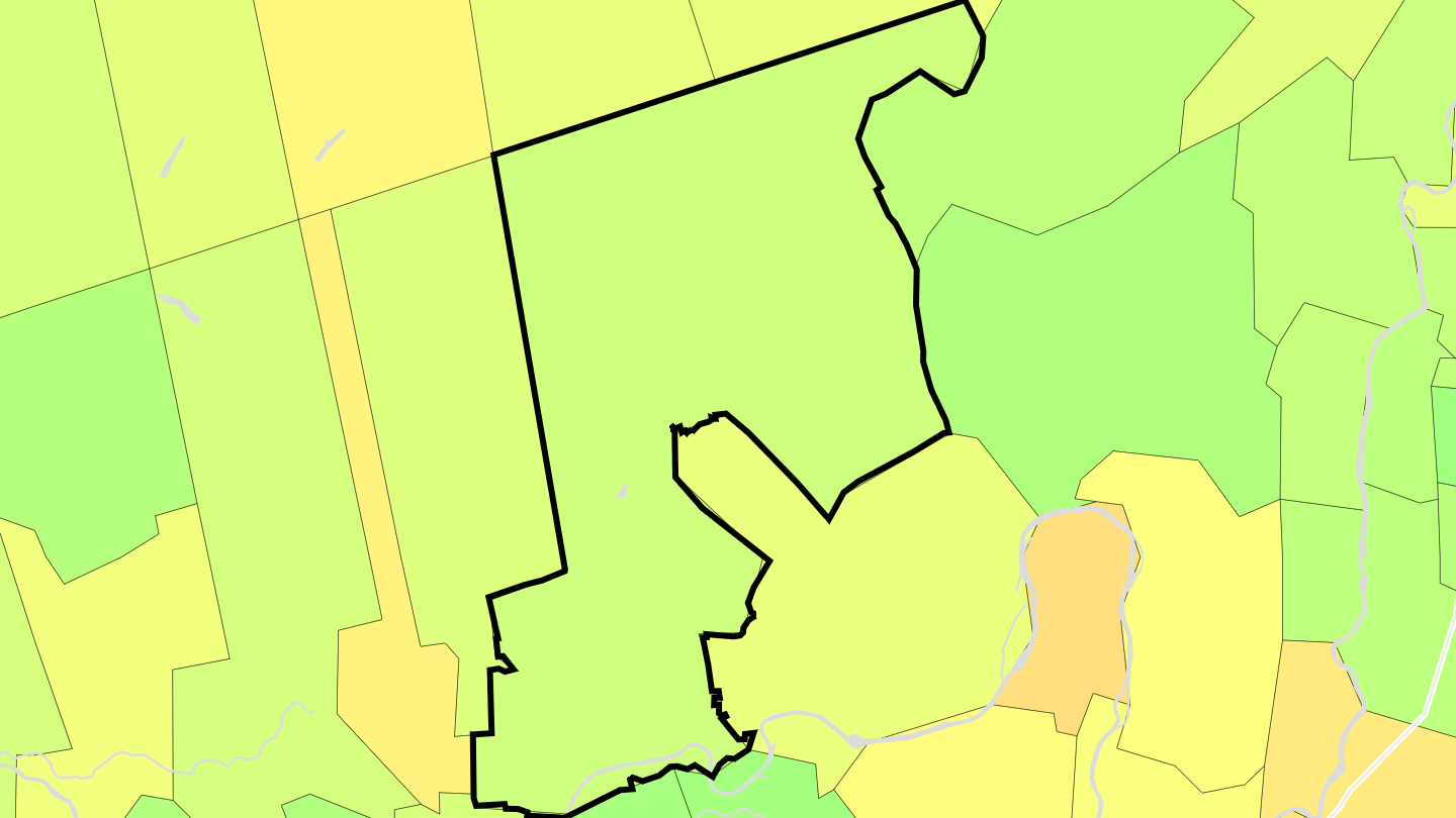 Carte des prix de l'immobilier Chissey-sur-Loue