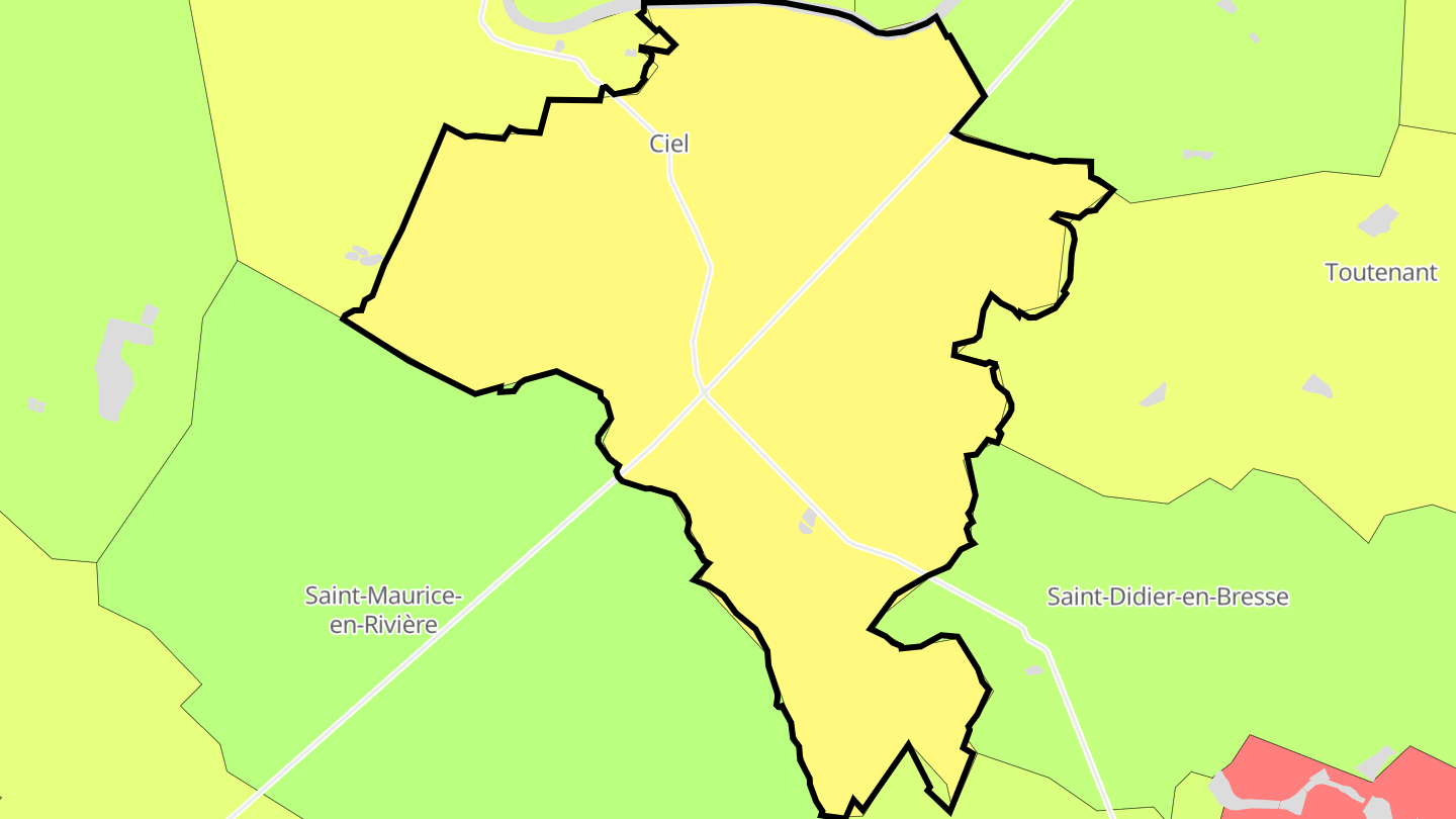 Carte des prix de l'immobilier Ciel