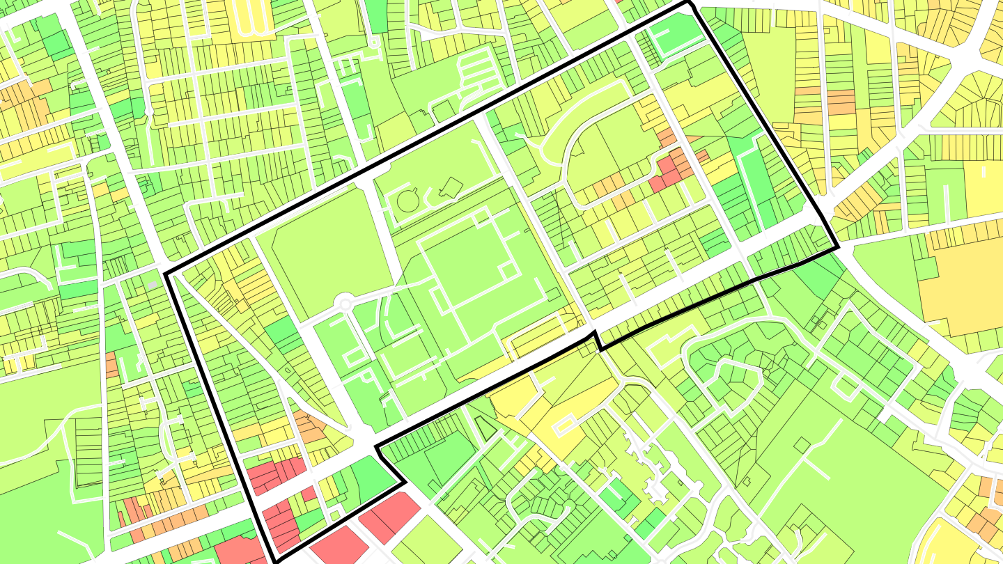 Carte des prix de l'immobilier Claude Decaen