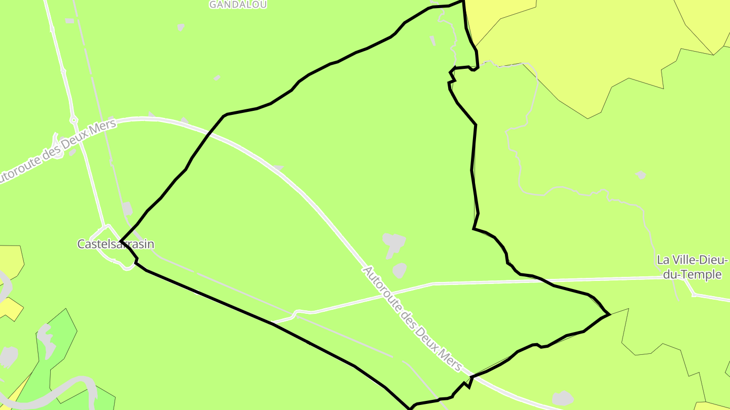 Carte des prix de l'immobilier Cloutiers Saint-Martin