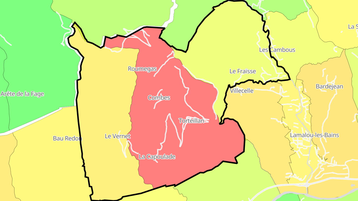 Carte des prix de l'immobilier Combes