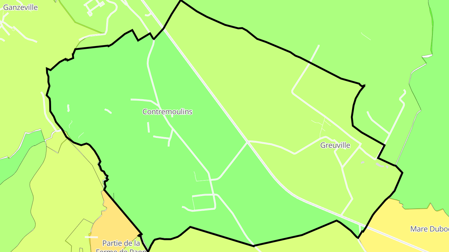 Carte des prix de l'immobilier Contremoulins