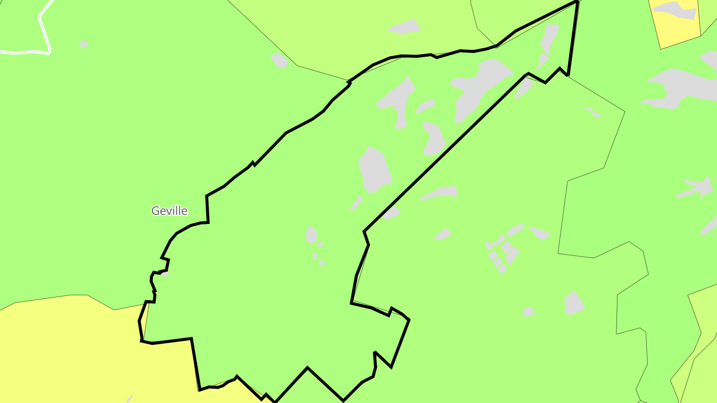 Carte des prix de l'immobilier Corniéville