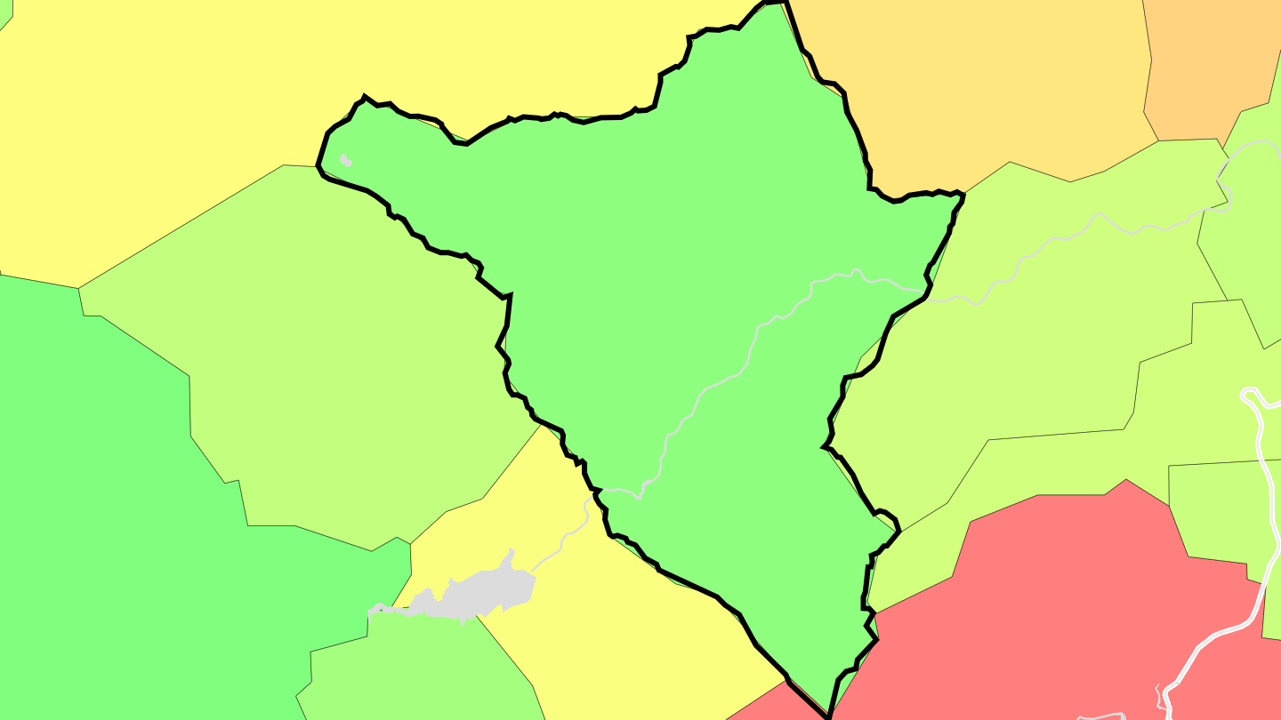 Carte des prix de l'immobilier Corscia