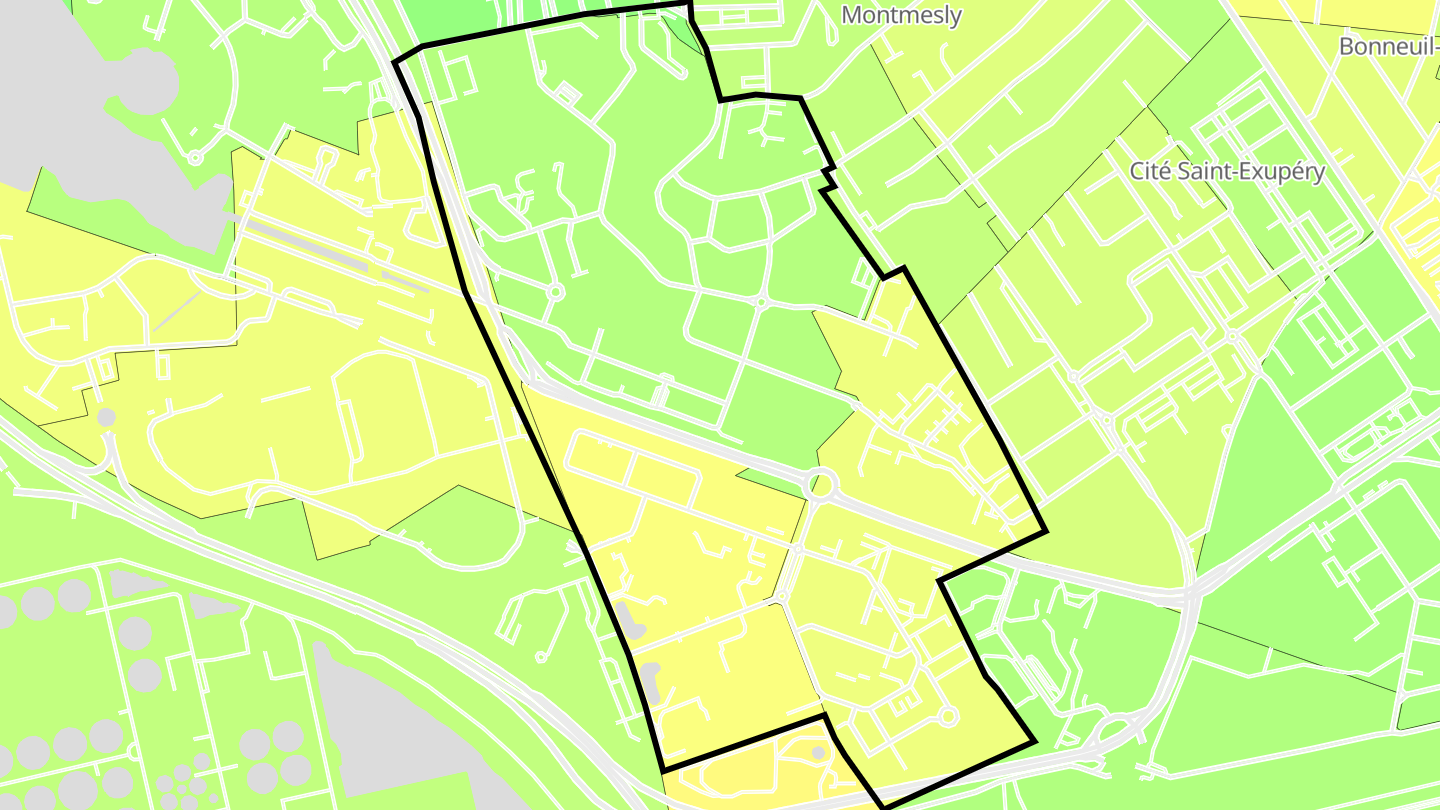 Carte des prix de l'immobilier Côte d'Or - Sarrazins-Habette-Coteaux du Sud