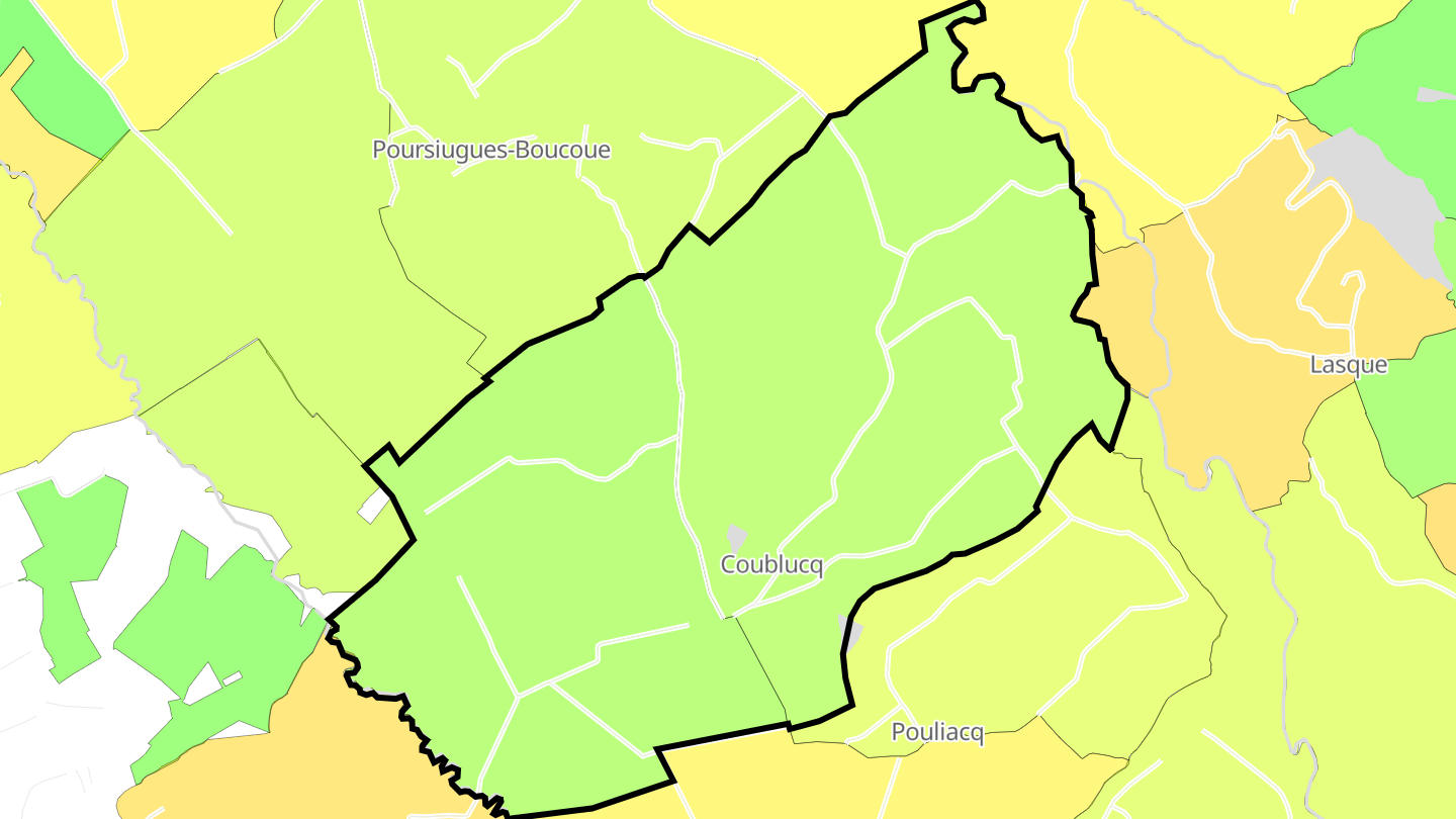 Carte des prix de l'immobilier Coublucq