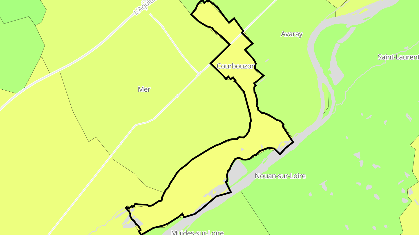 Carte des prix de l'immobilier Courbouzon