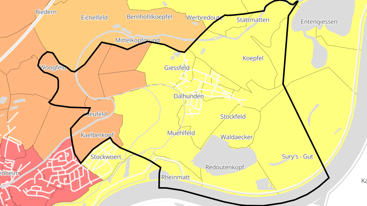 Carte des prix de l'immobilier Dalhunden