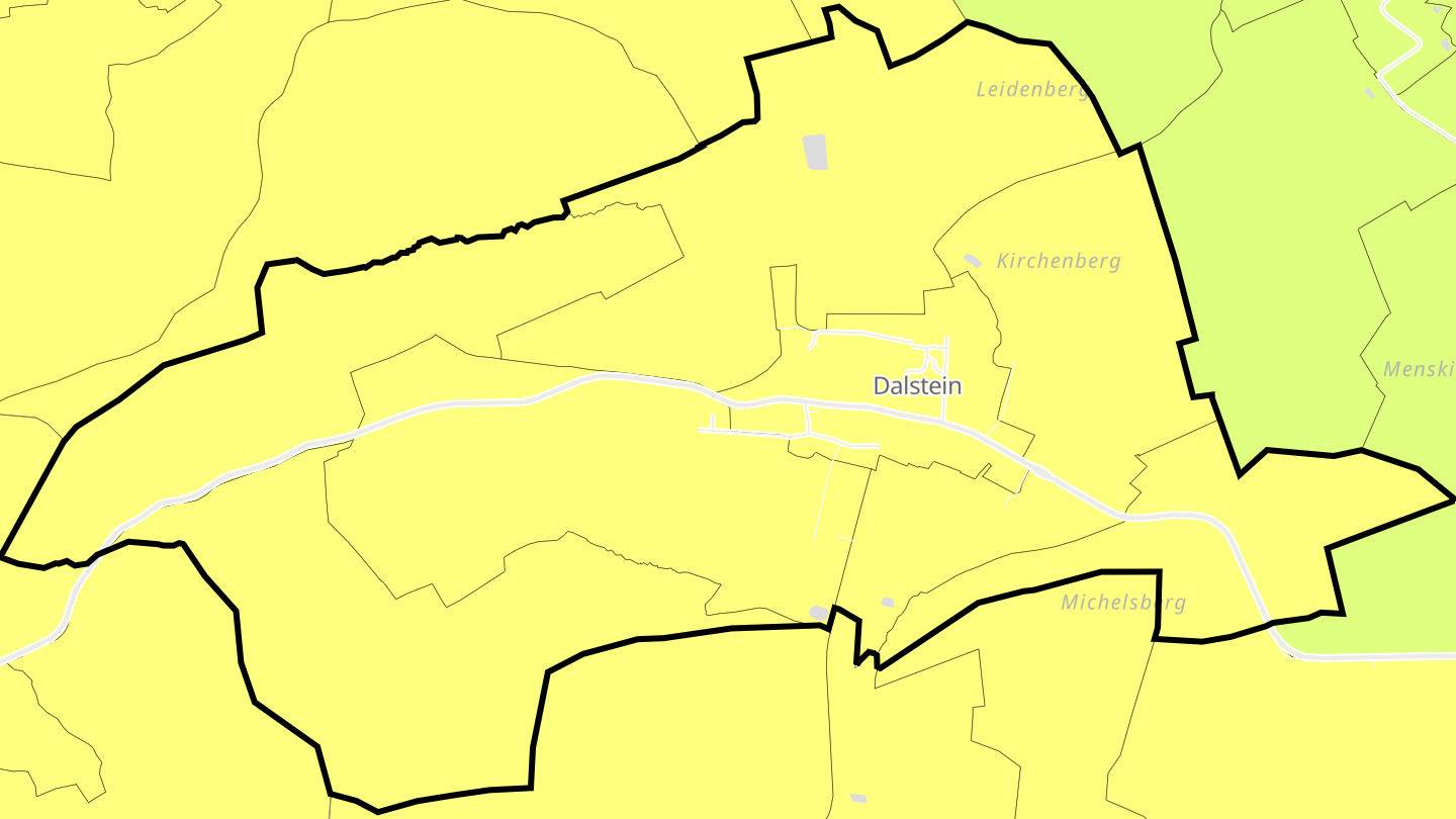 Carte des prix de l'immobilier Dalstein