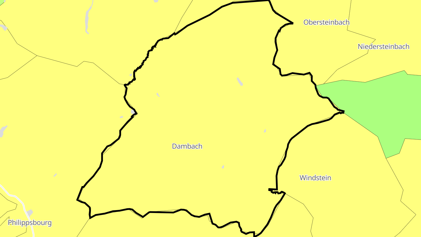 Carte des prix de l'immobilier Dambach