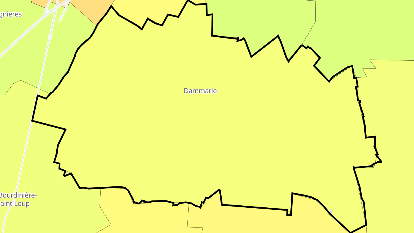 Carte des prix de l'immobilier Dammarie