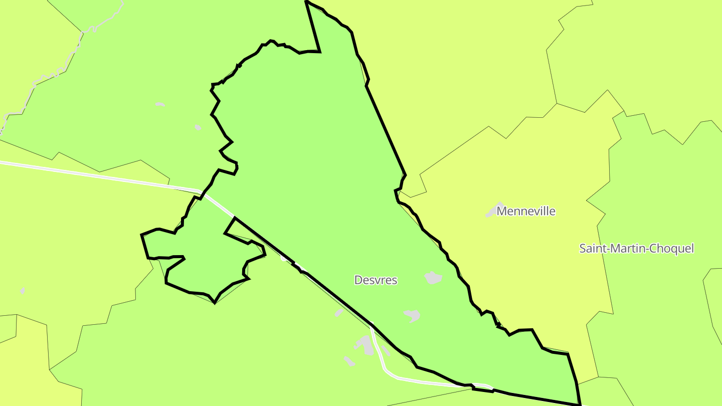 Carte des prix de l'immobilier Desvres