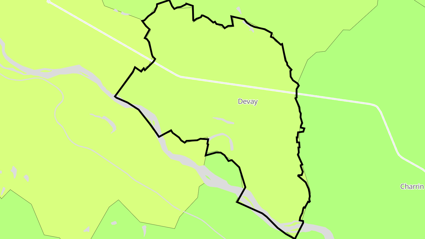 Carte des prix de l'immobilier Devay
