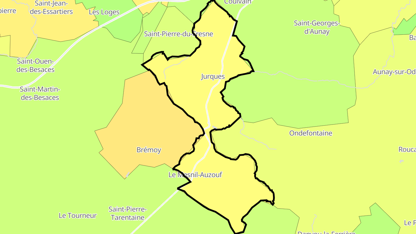 Carte des prix de l'immobilier Dialan sur Chaîne
