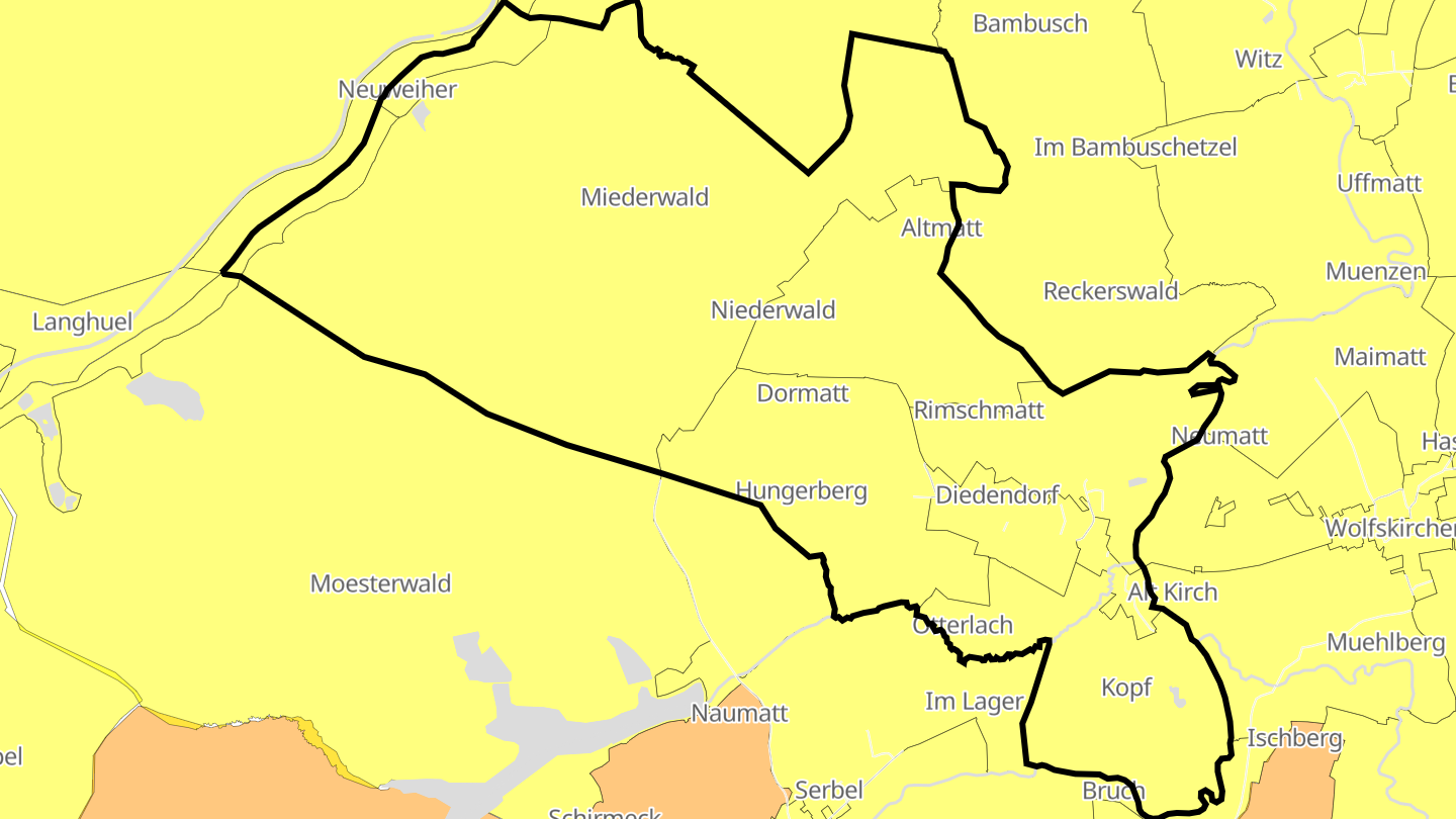 Carte des prix de l'immobilier Diedendorf