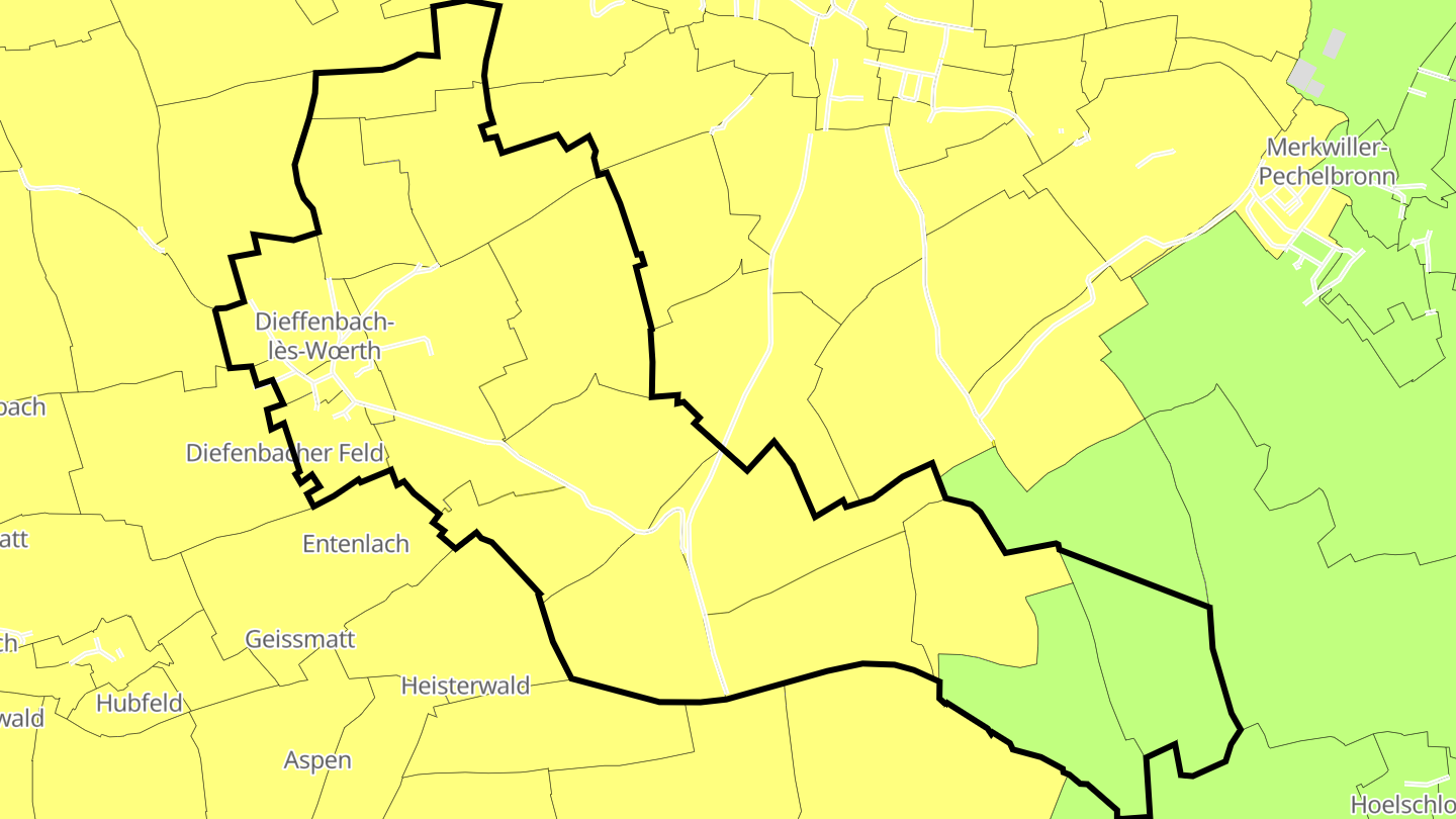 Carte des prix de l'immobilier Dieffenbach-lès-Wœrth