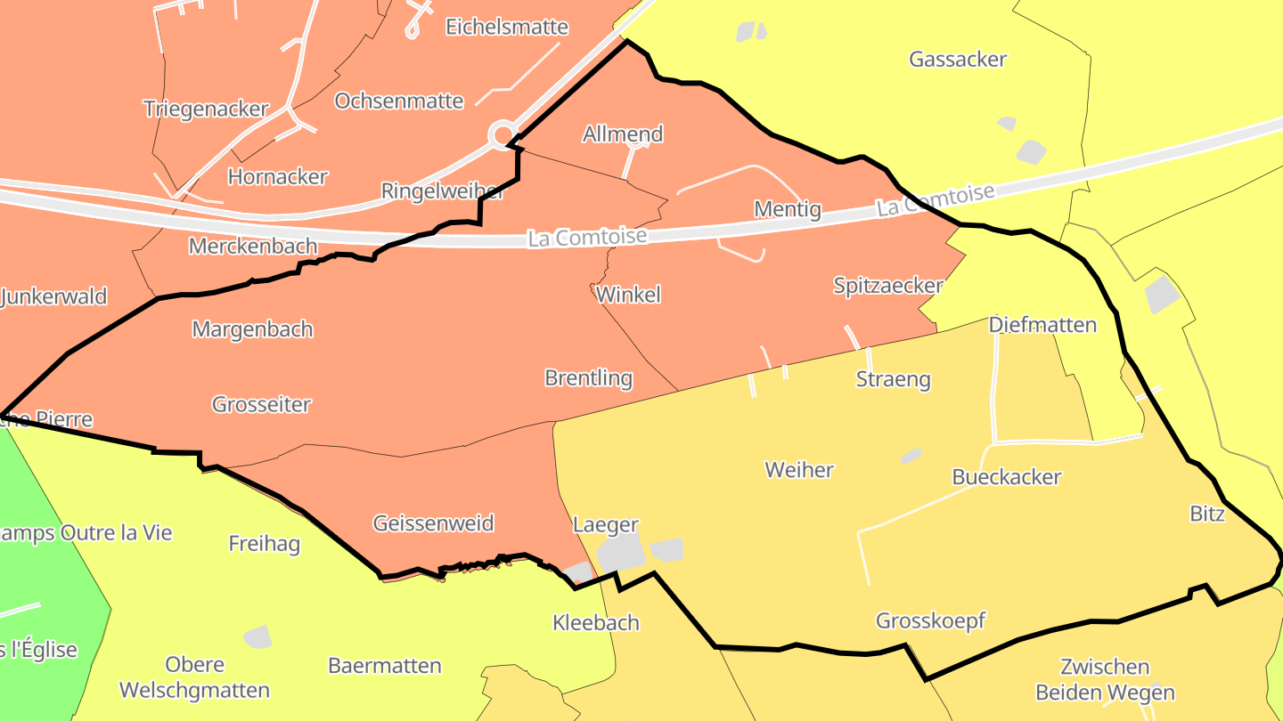 Carte des prix de l'immobilier Diefmatten