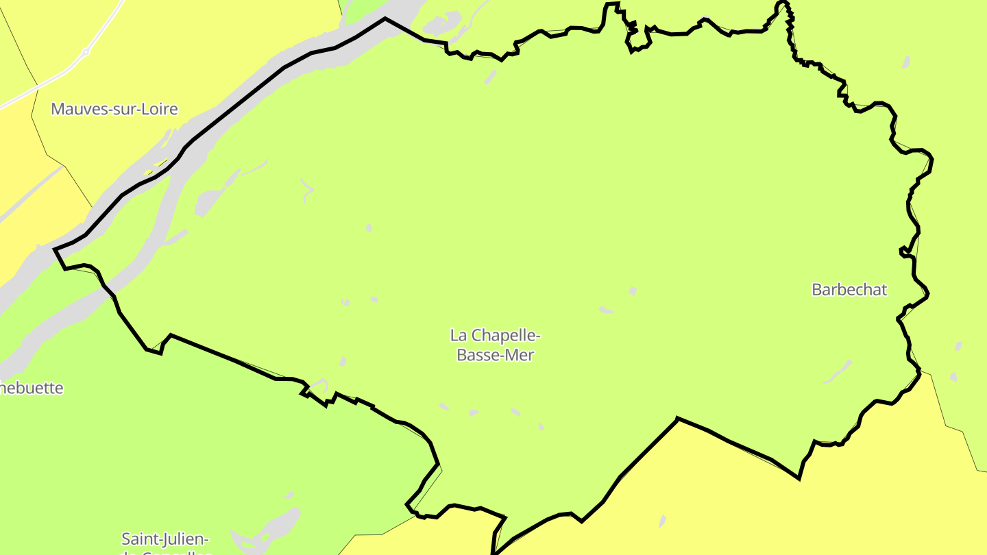 Carte des prix de l'immobilier Divatte-sur-Loire