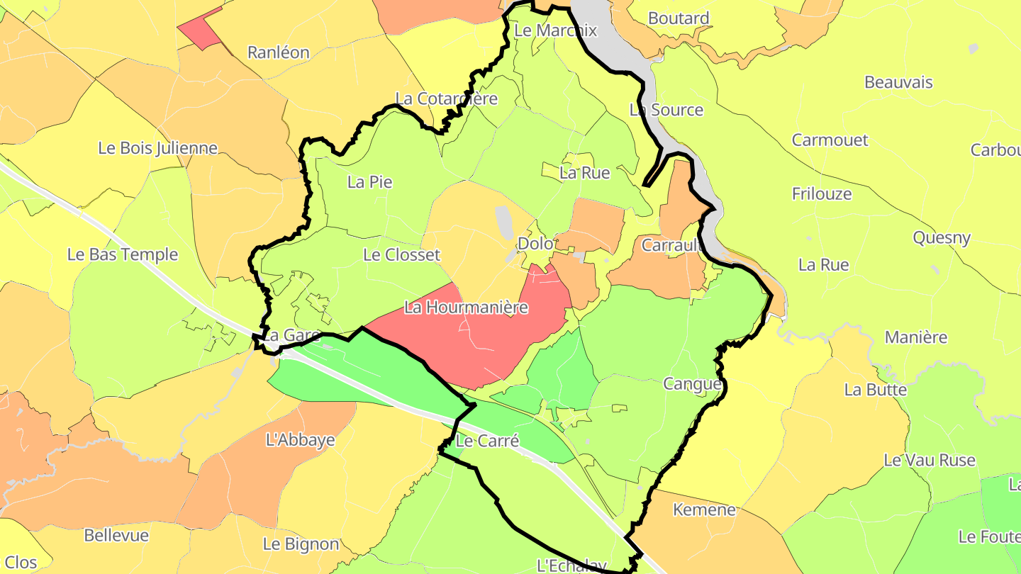 Carte des prix de l'immobilier Dolo