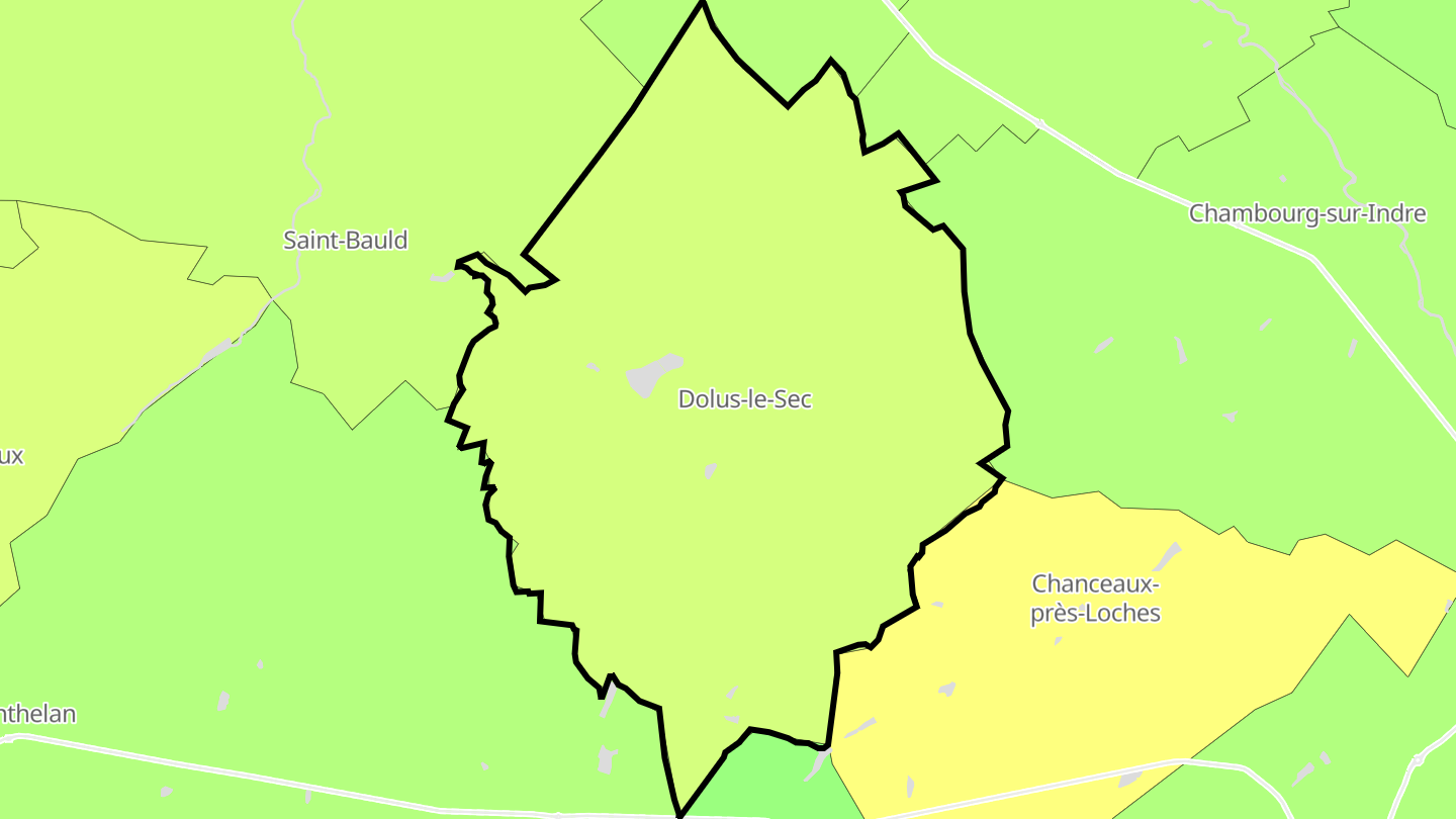 Carte des prix de l'immobilier Dolus-le-Sec