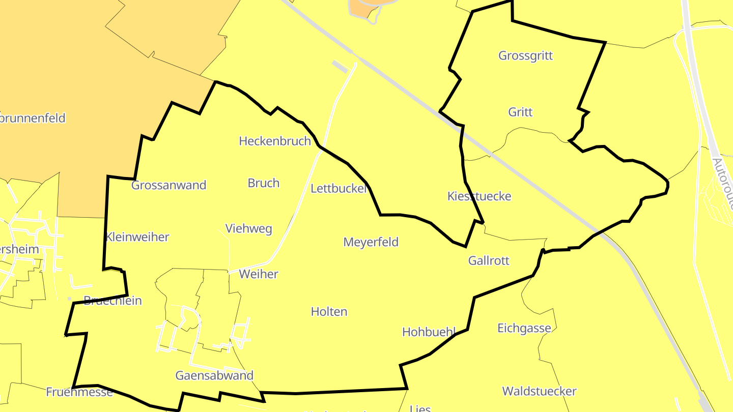 Carte des prix de l'immobilier Donnenheim