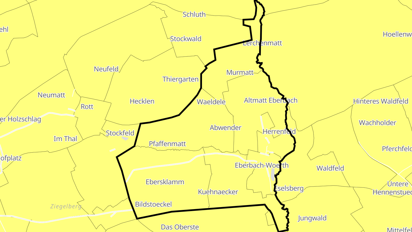 Carte des prix de l'immobilier Eberbach-Wœrth