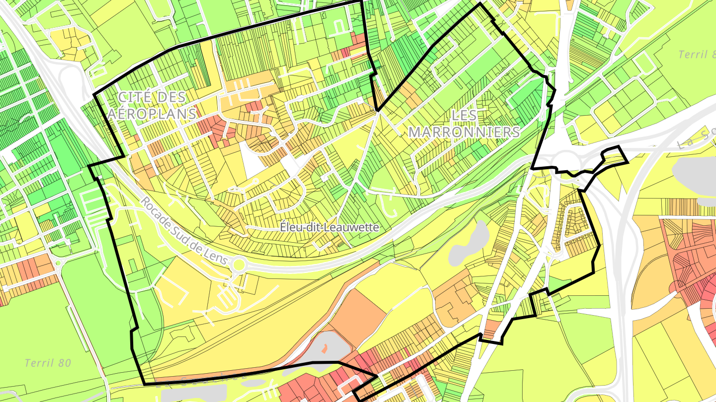 Carte des prix de l'immobilier Éleu-dit-Leauwette