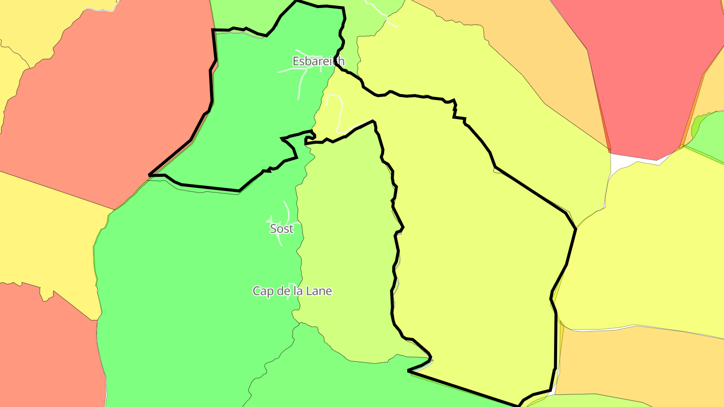 Carte des prix de l'immobilier Esbareich