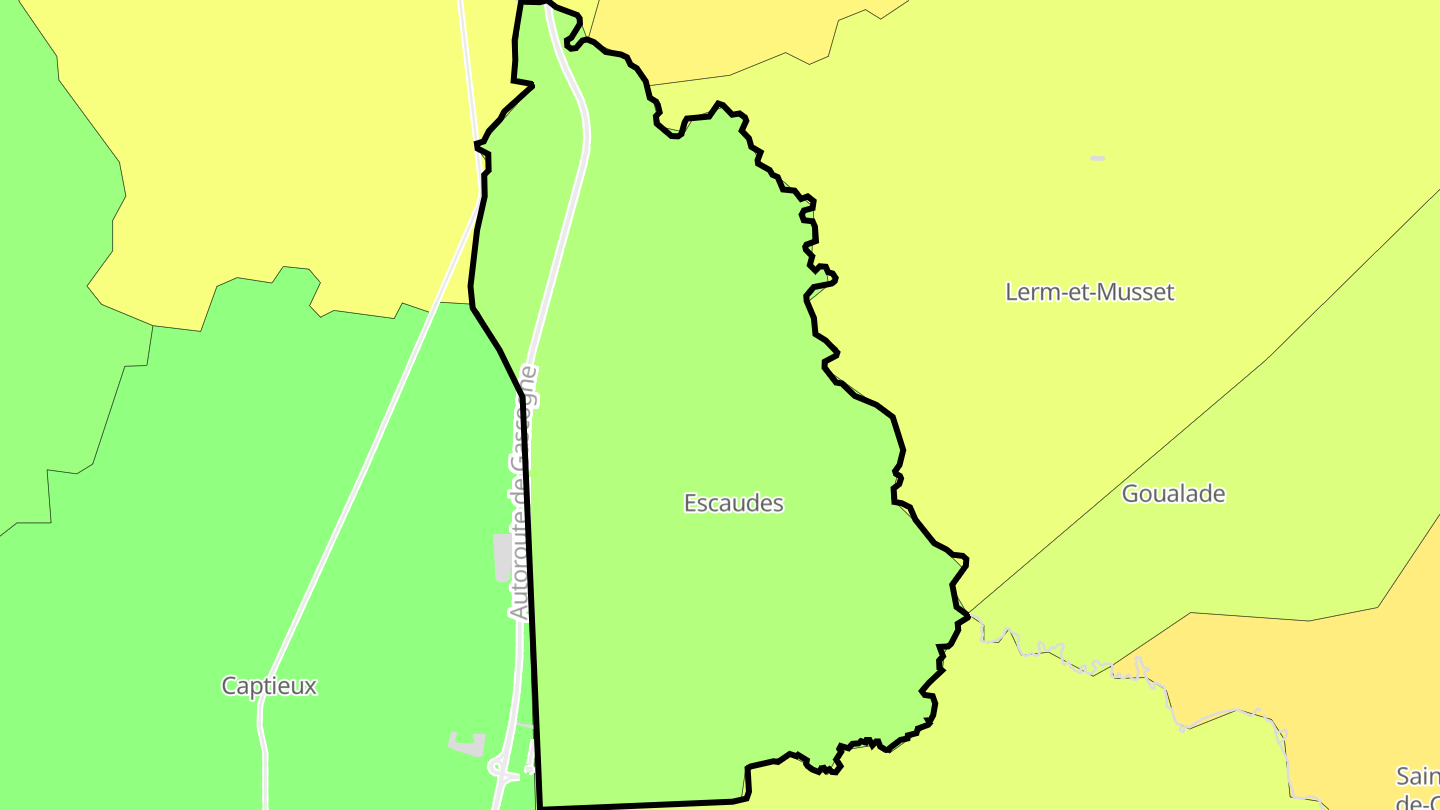 Carte des prix de l'immobilier Escaudes