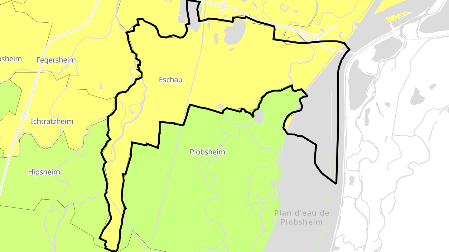 Carte des prix de l'immobilier Eschau