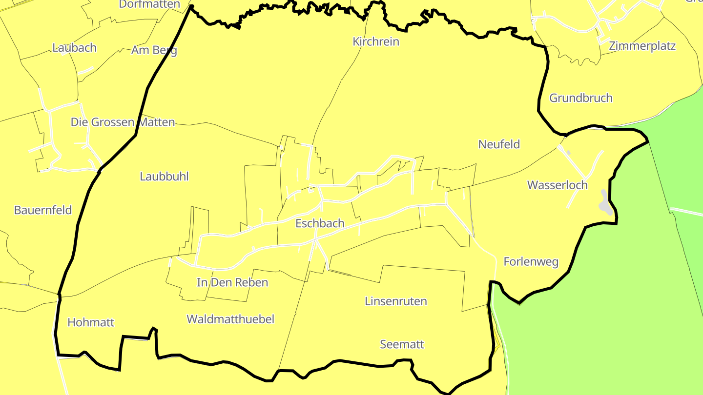 Carte des prix de l'immobilier Eschbach