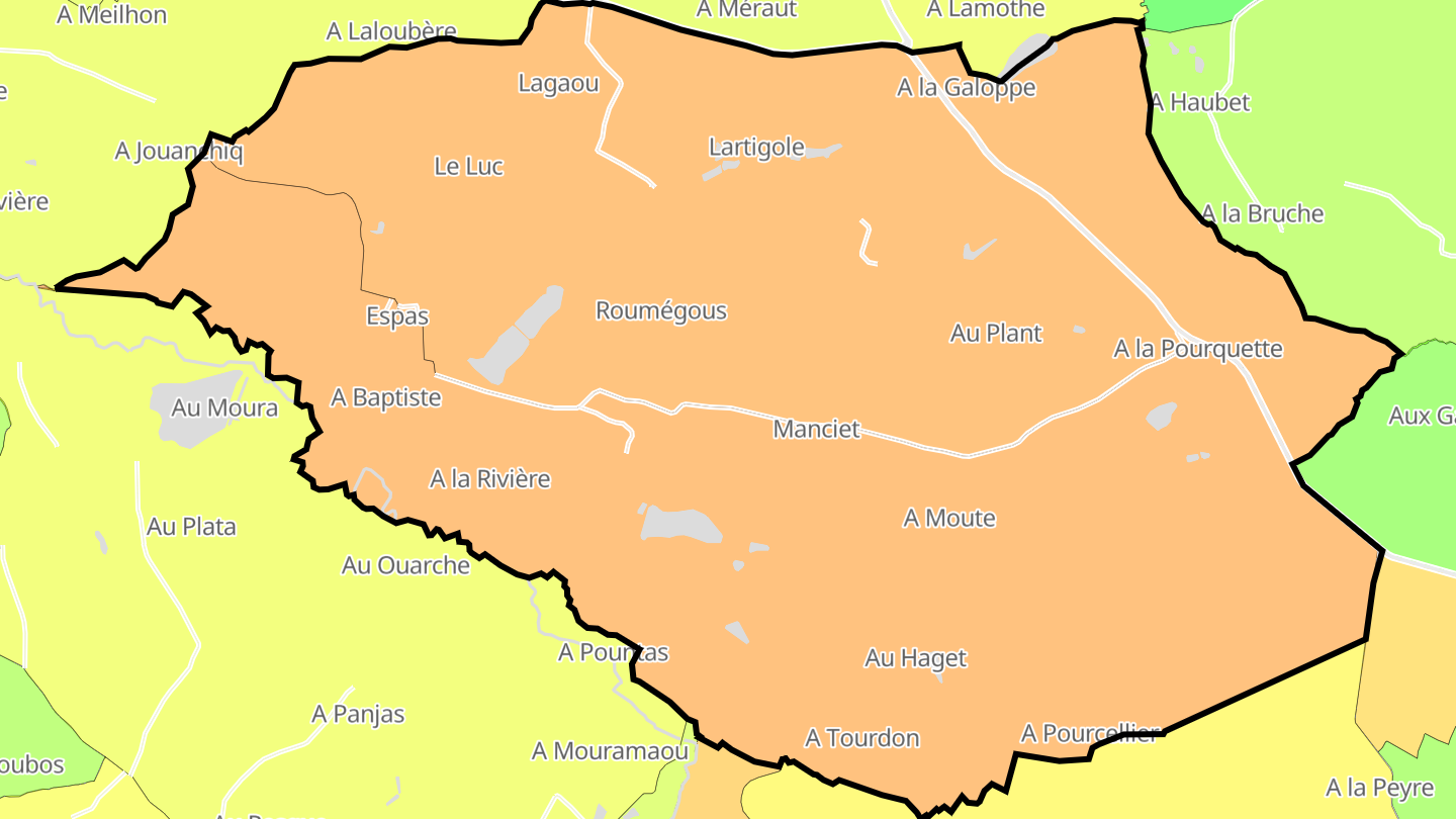 Carte des prix de l'immobilier Espas
