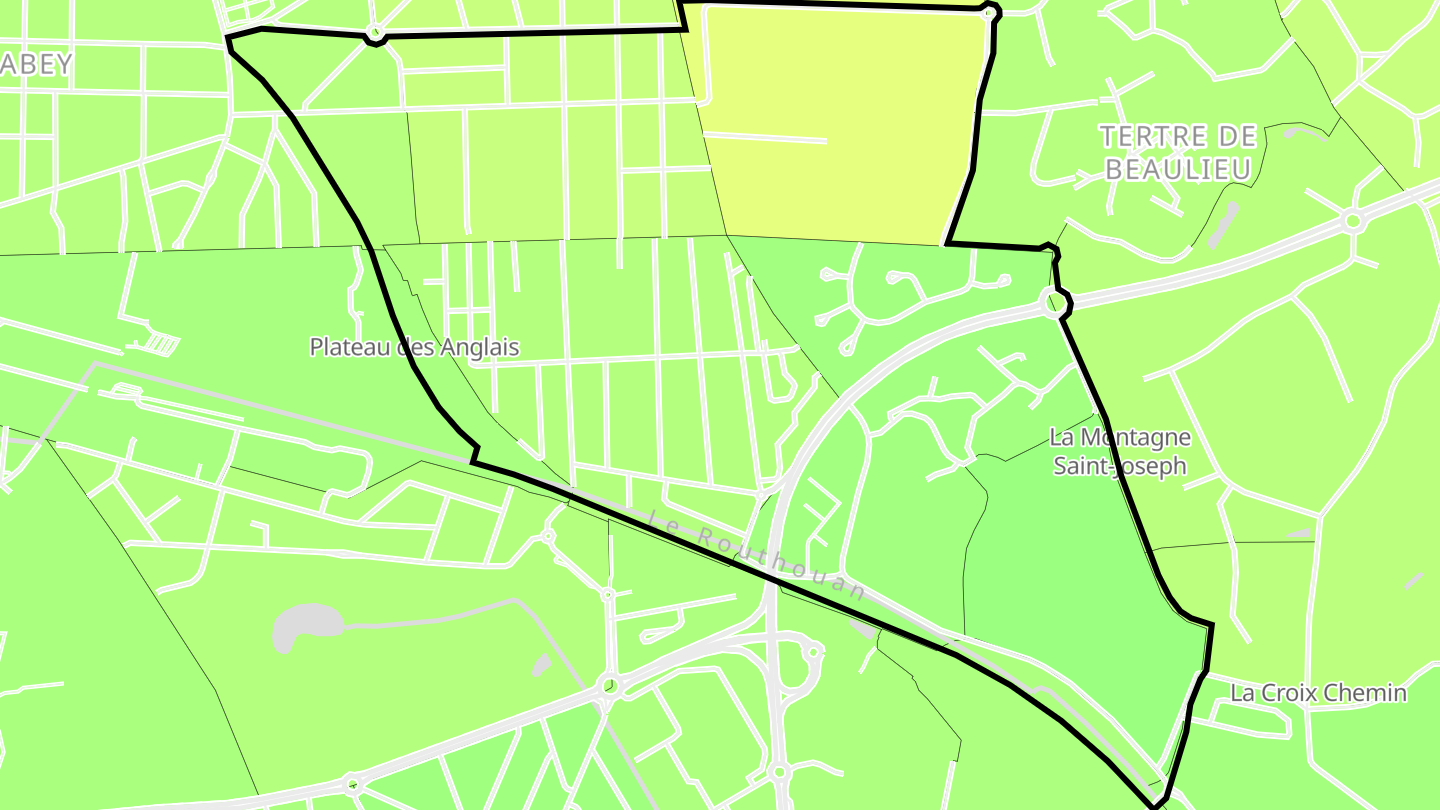 Carte des prix de l'immobilier Espérance - Cottages