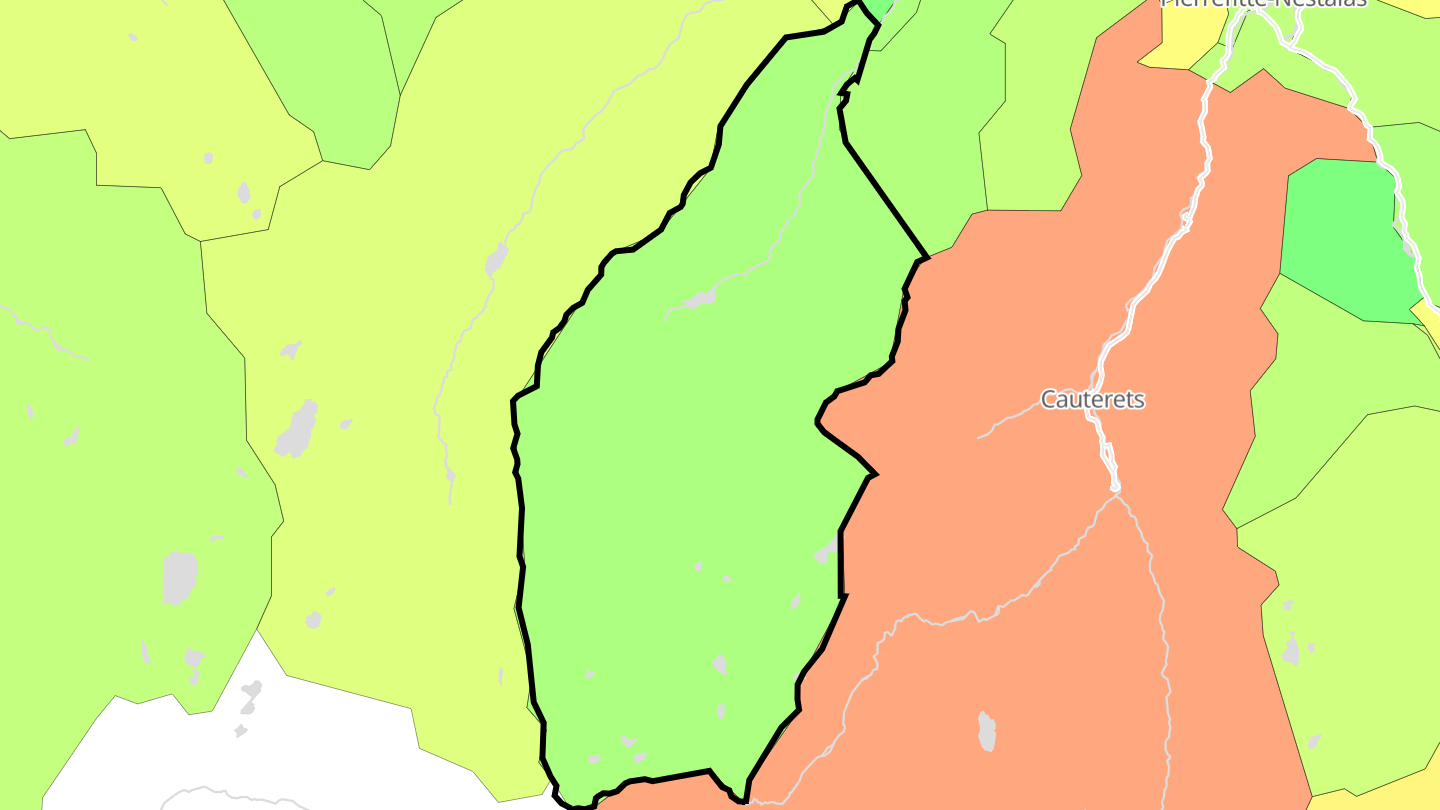 Carte des prix de l'immobilier Estaing