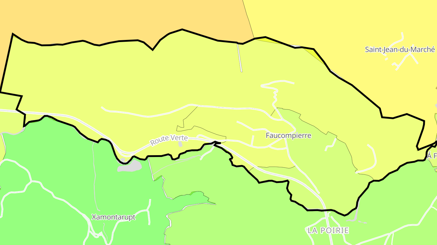 Carte des prix de l'immobilier Faucompierre