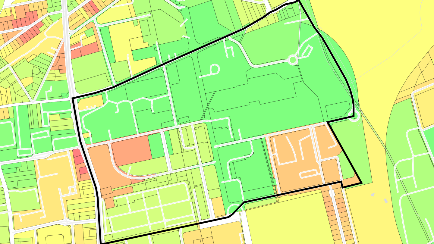 Carte des prix de l'immobilier Fauvettes