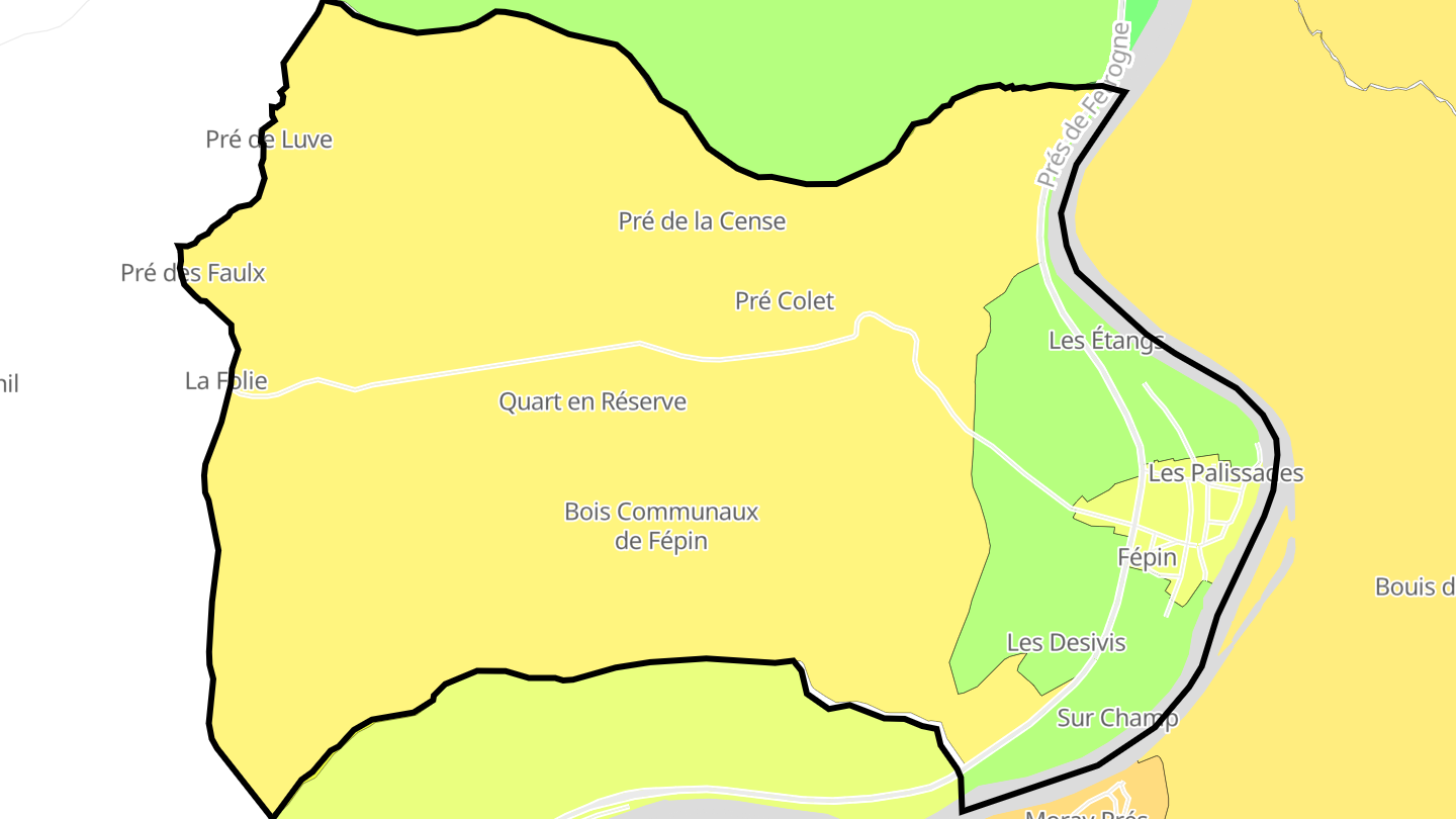 Carte des prix de l'immobilier Fépin