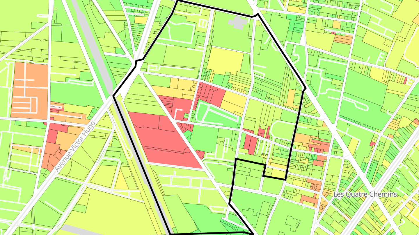 Carte des prix de l'immobilier Firmin Gémier - Sadi Carnot