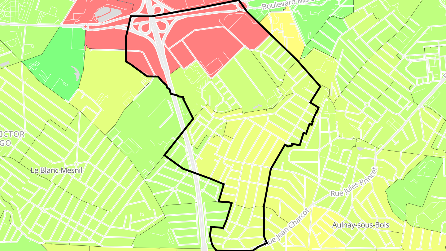 Carte des prix de l'immobilier Fontaine des Prés