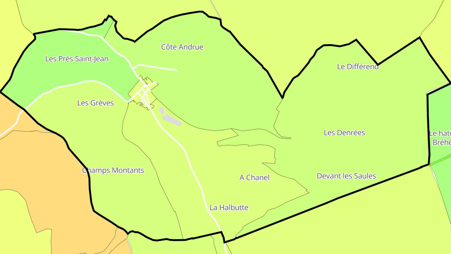 Carte des prix de l'immobilier Fontaines-Saint-Clair