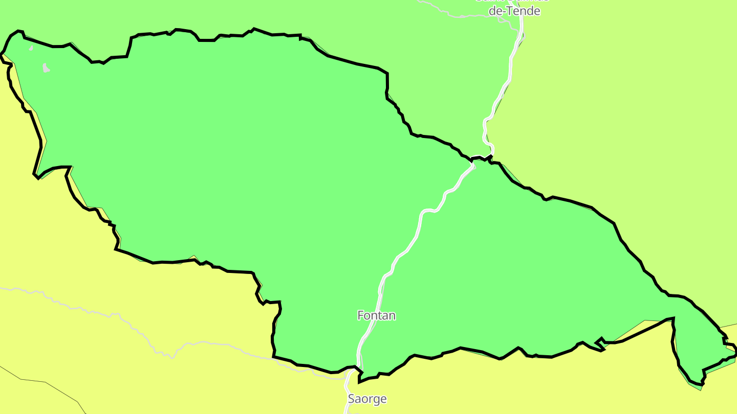 Carte des prix de l'immobilier Fontan