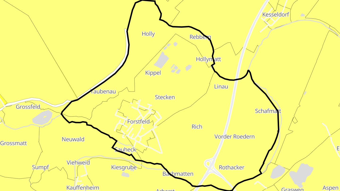 Carte des prix de l'immobilier Forstfeld
